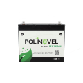 Polinovel Lifepo4 Batería de ciclo profundo Fosfato Fosfato Camper RV RVER Solar Marino Litio ION 12V 100AH